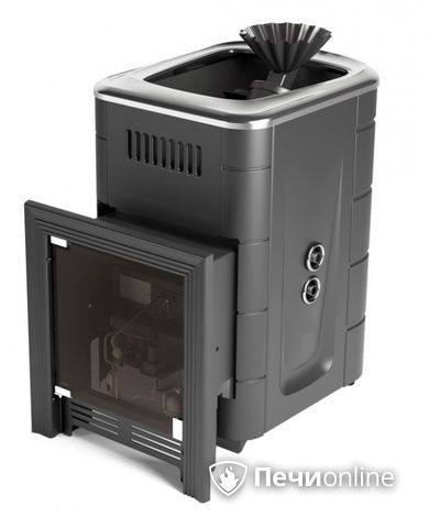 Печь для бани на газу TMF Таймыр Мини 2017 Inox БСЭ ЗК ТО антрацит в Астане